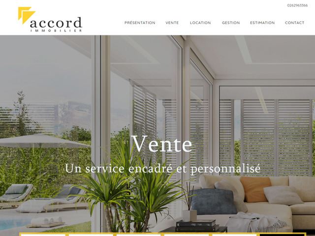 Agence immobilière réunion - accord immobilier