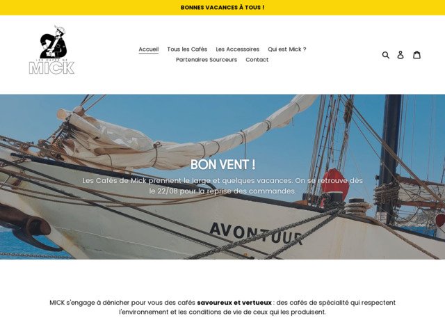 Les cafés de mick : livraison café en grain paris