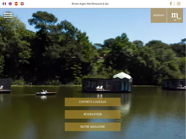 Brindos, lac et château