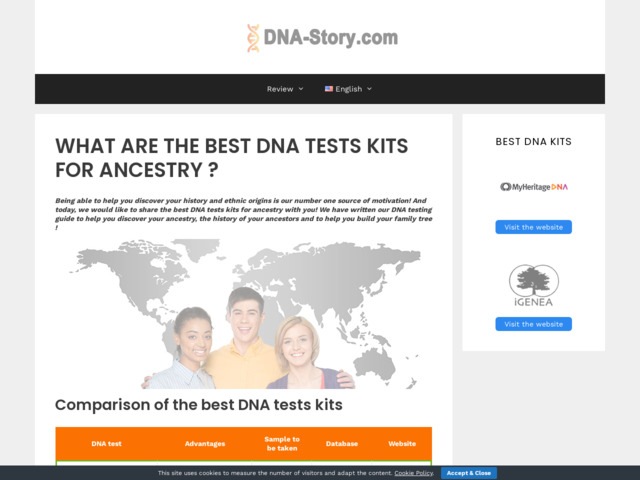 Retrouver ses origines avec un test adn - dna-story.com