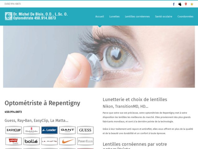 Michel de Blois optométriste