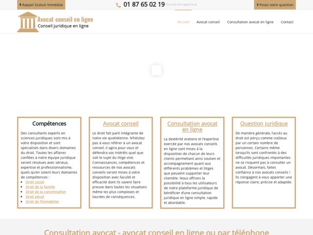 Avocat en ligne vous propose des conseils juridiques