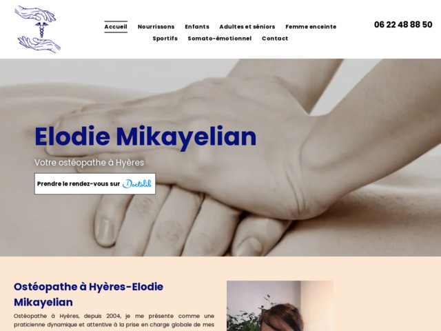 Ostopathe pour femme enceinte  hyres, elodie mikayelian