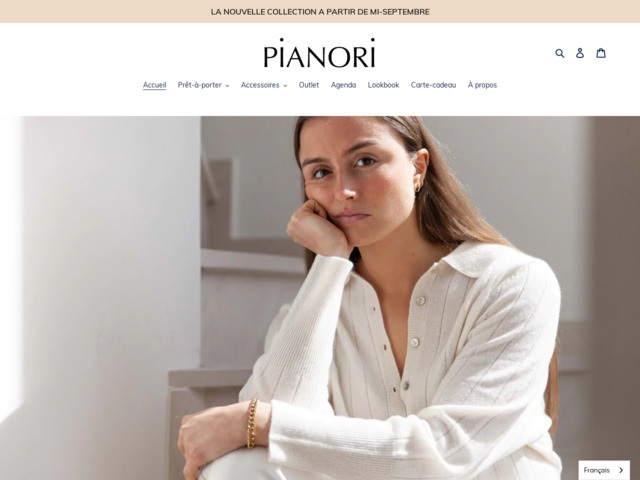 Pianori : vetement 100% lin