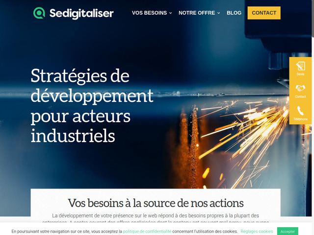 Sedigitaliser - Cration de site web PME