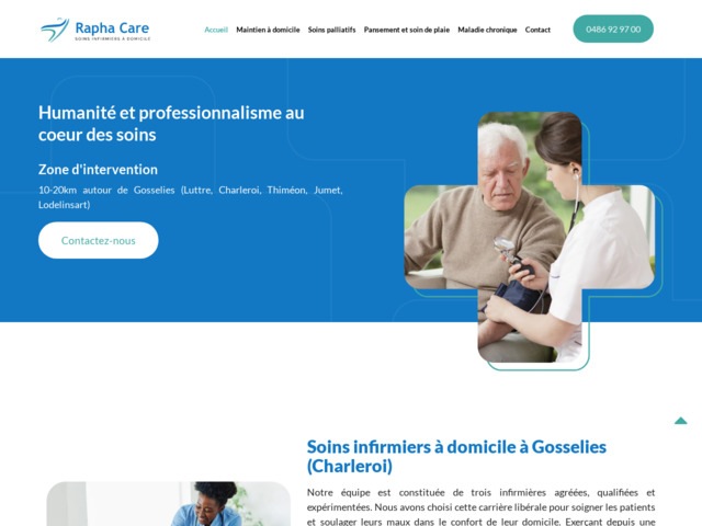 Cabinet d'infirmiers Rapha Care à Charleroi