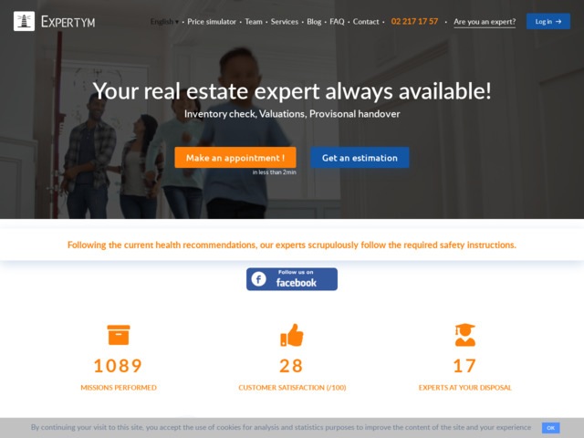 Expertym - experts immobiliers disponibles et comptents