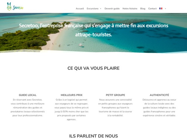 Secretoo : rservation d'excursions authentiques au Mexique ou au Sngal