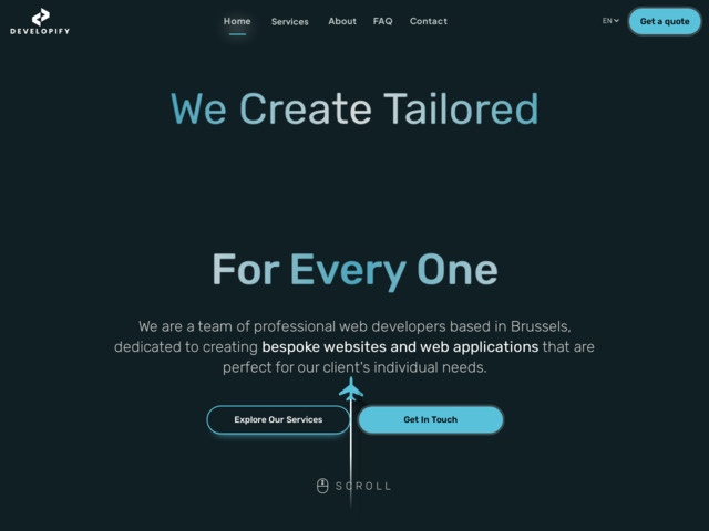 Dévelopify: agence de développement web sur mesure