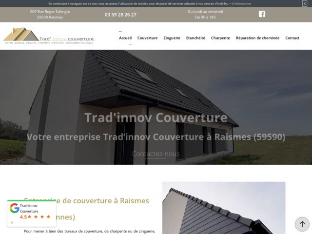 Couverture à Valenciennes