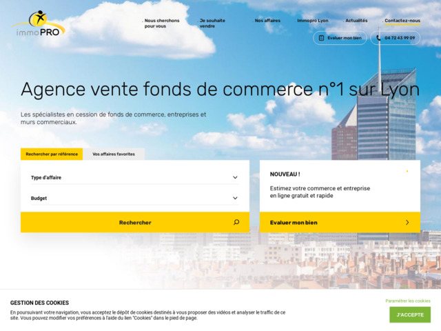 Agence de vente de fonds de commerce