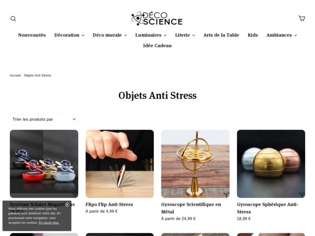 Objets anti-stress | Déco Science
