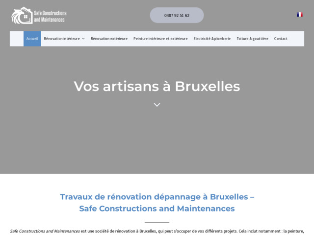 Travaux de peinture  Bruxelles, Safe Constructions and Maintenances