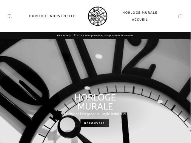 Horloge industrielle
