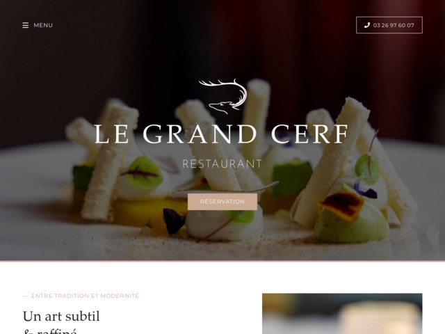 Restaurant gastronomique à Villers-Allerand (51)