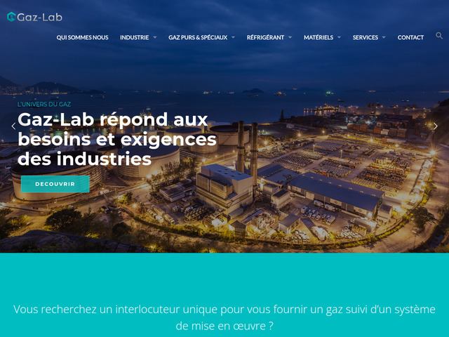 Spécialiste vente de gaz purs et spéciaux : gaz-lab