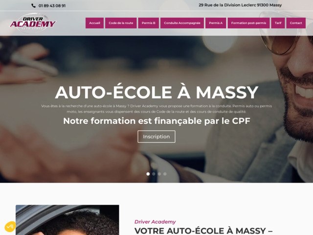 Permis moto à massy