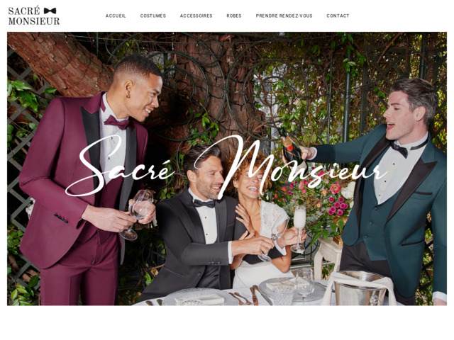 Sacr� Monsieur costume homme � Reims - Marne