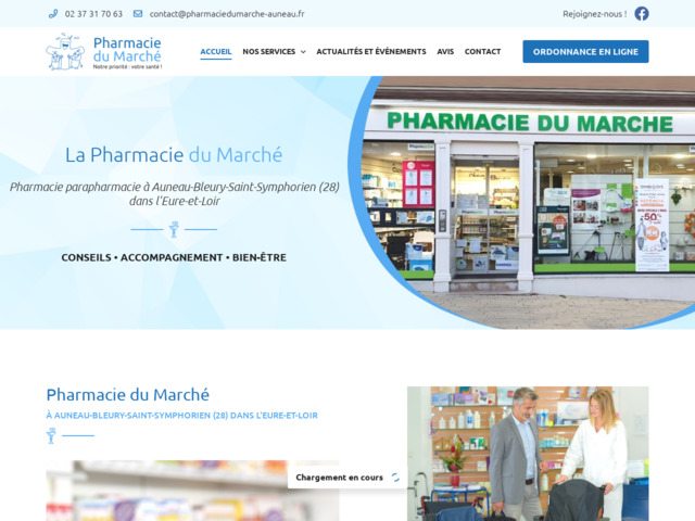Pharmacie du Marche, parapharmacie Auneau-Bleury-Saint-Symphorien (28)