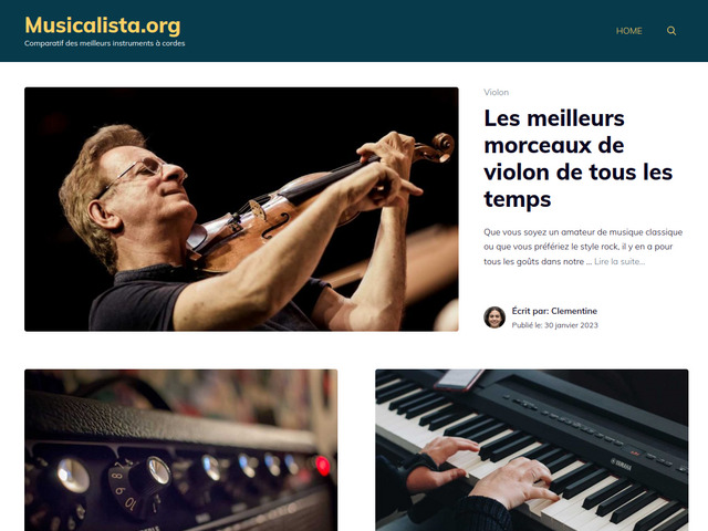Le meilleur site de comparatif d'instruments de musique