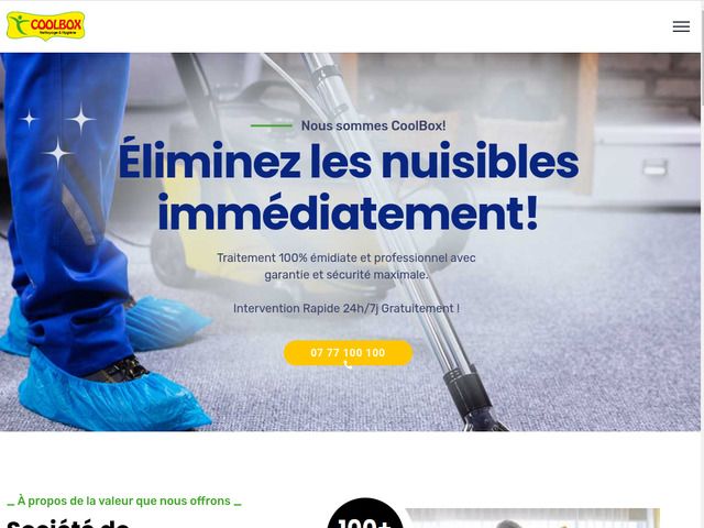 Société de nettoyage Casablanca Maroc ainsi que la dératisation Casablanca