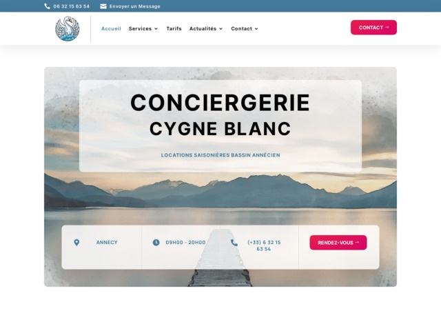 Conciergerie cygne blanc