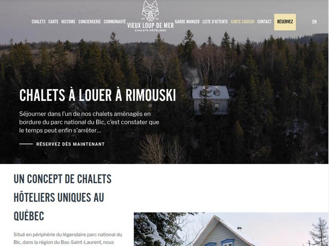 Vieux Loup de Mer - Chalets hôteliers