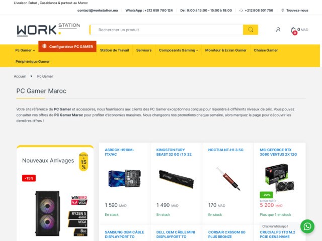 PC gamer Maroc
