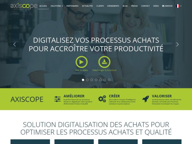 Axiscope - solution digitalisation achats