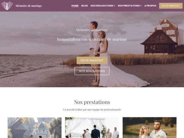 Mmoire de mariage