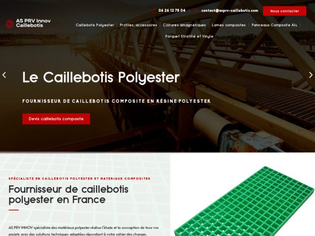 As prv innov caillebotis