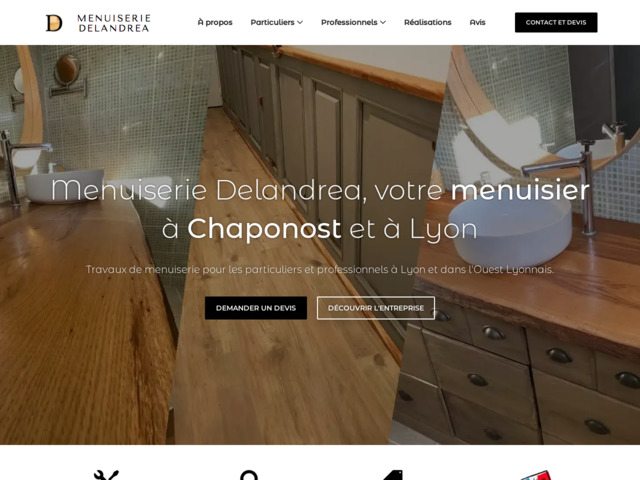 Menuisier delandrea