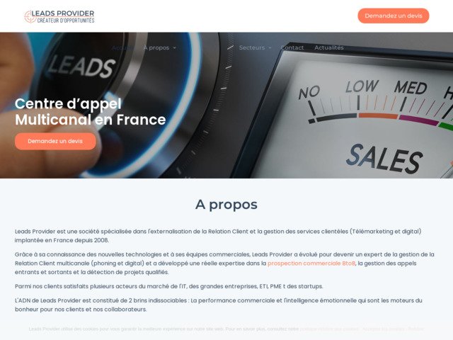 Outsourcing call center - leadsprovider