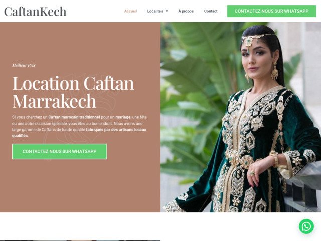 Location caftan Marrakech - Caftankech