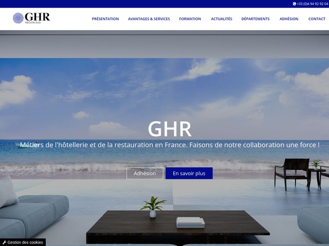 Syndicat hôtellerie région sud - ghr région sud