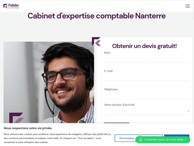 Expert comptable Nanterre Paris La Dfense Fidelia Consulting