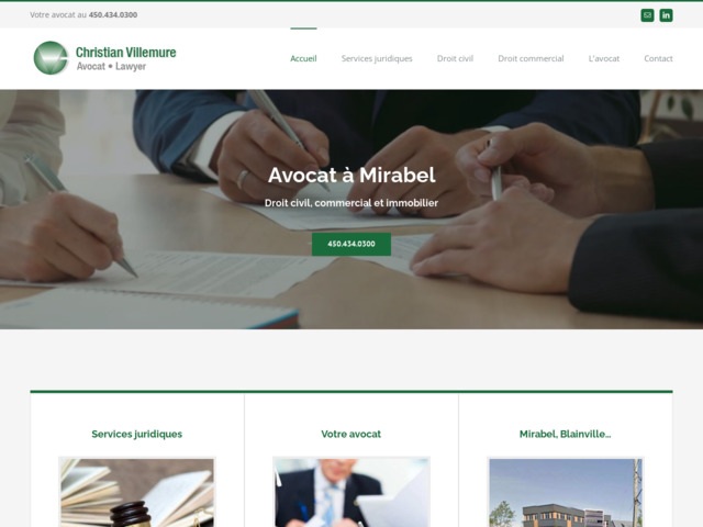 Avocat dans la ville de Mirabel au Quebec - Droit civil et commercial