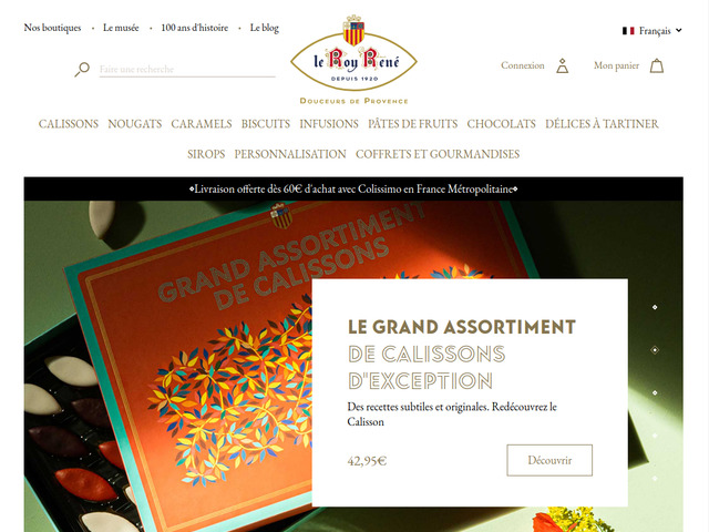 Magasin de biscuits depuis 1920