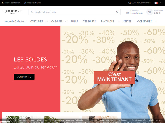 Vtements tendances et chics pour homme - jerem