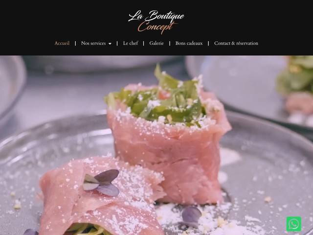 La Boutique Concept service traiteur  Lige et dans toute la Belgique