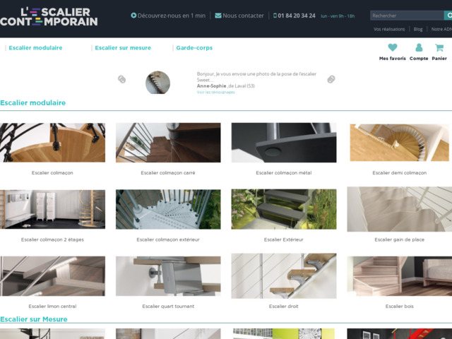 Vente d'escalier en kit