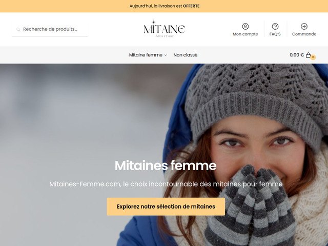 Mitaines femme