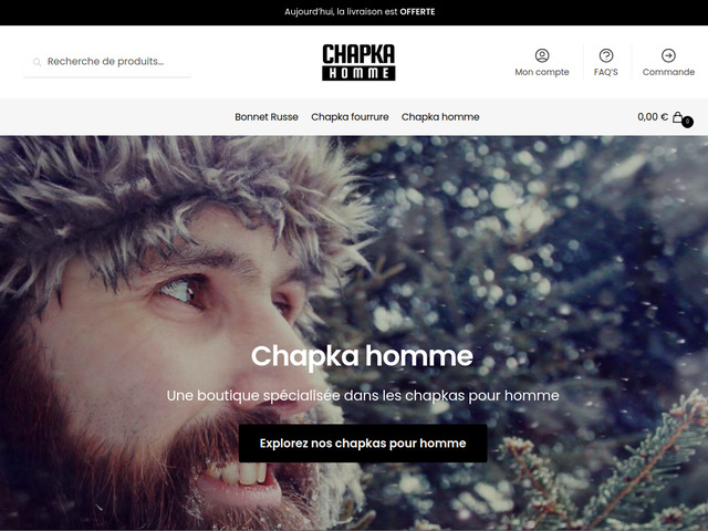 Chapka homme