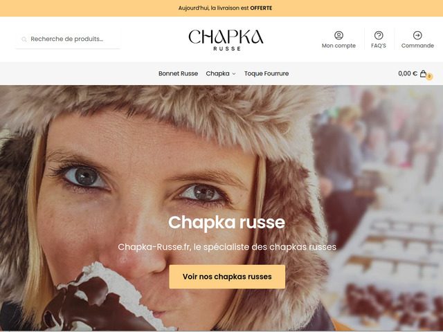 Chapka russe