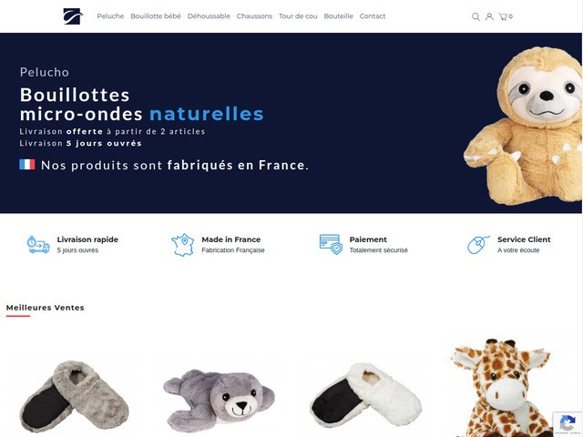 Pelucho, vos bouillottes micro-ondes fabriques en france