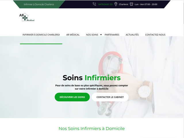 AR Médical - Soins infirmiers à domicile Charleroi