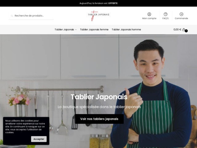 Tablier japonais