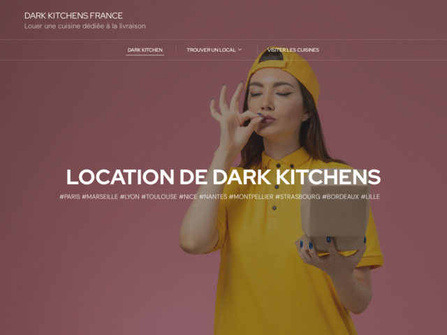 Dark kitchens  cloud kitchens : restaurant virtuel pour la livraison