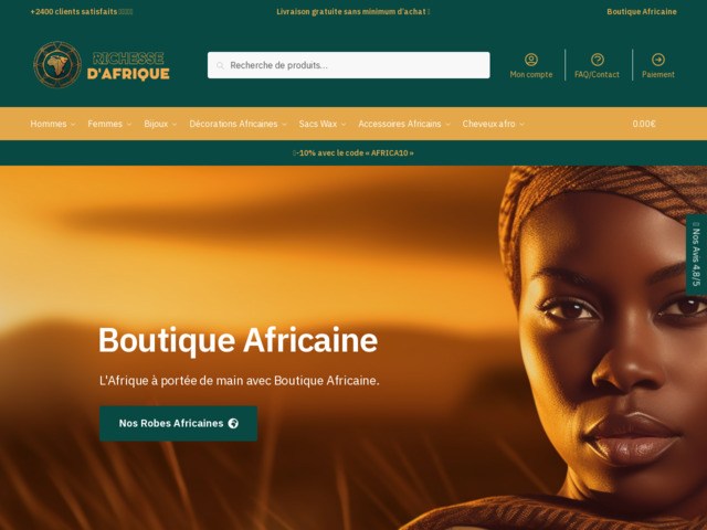 Boutique africaine