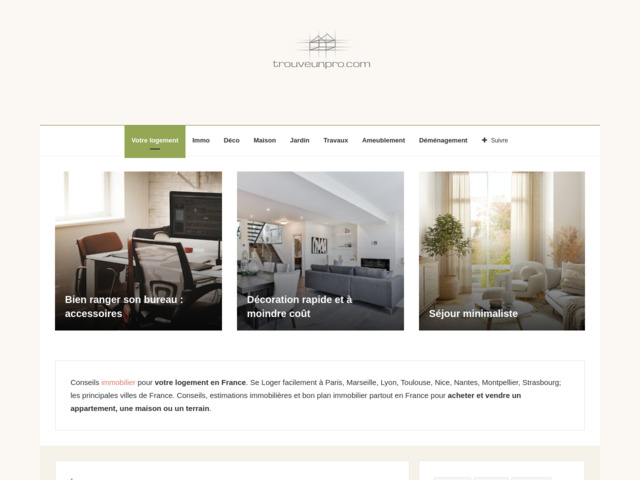 Trouve un pro immobilier